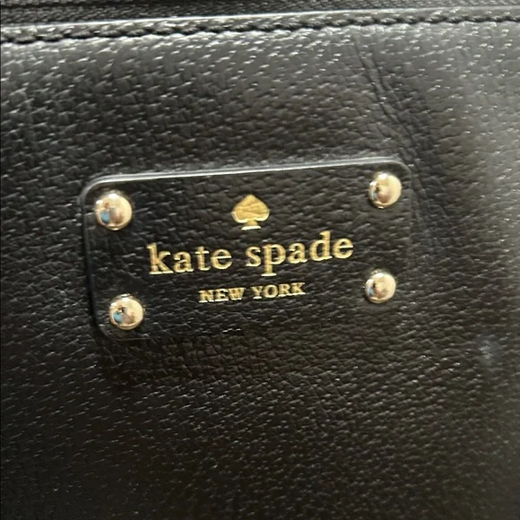 Kate Spade Black Leather Satchel - Picture 4 of 10